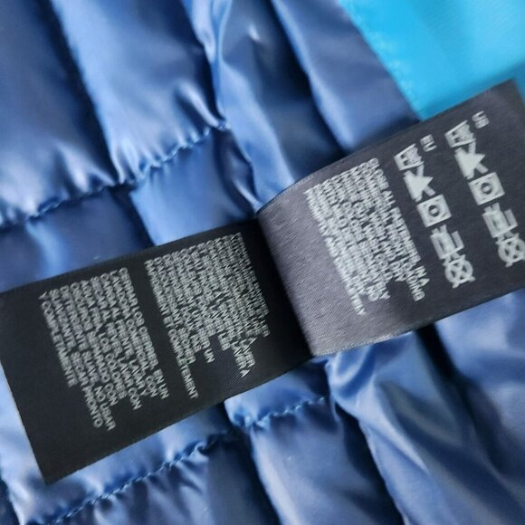 Tommy Hilfiger Mens Tropical Blue Polyester Duck Down Puffer Vest L/G - Picture 13 of 16